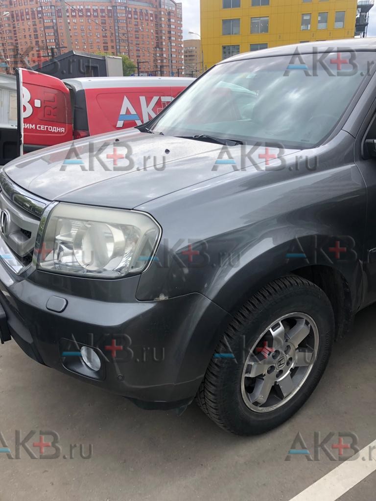Замена аккумулятора на Honda Pilot II 2008 - 2011 3.5 (257 л.с.)