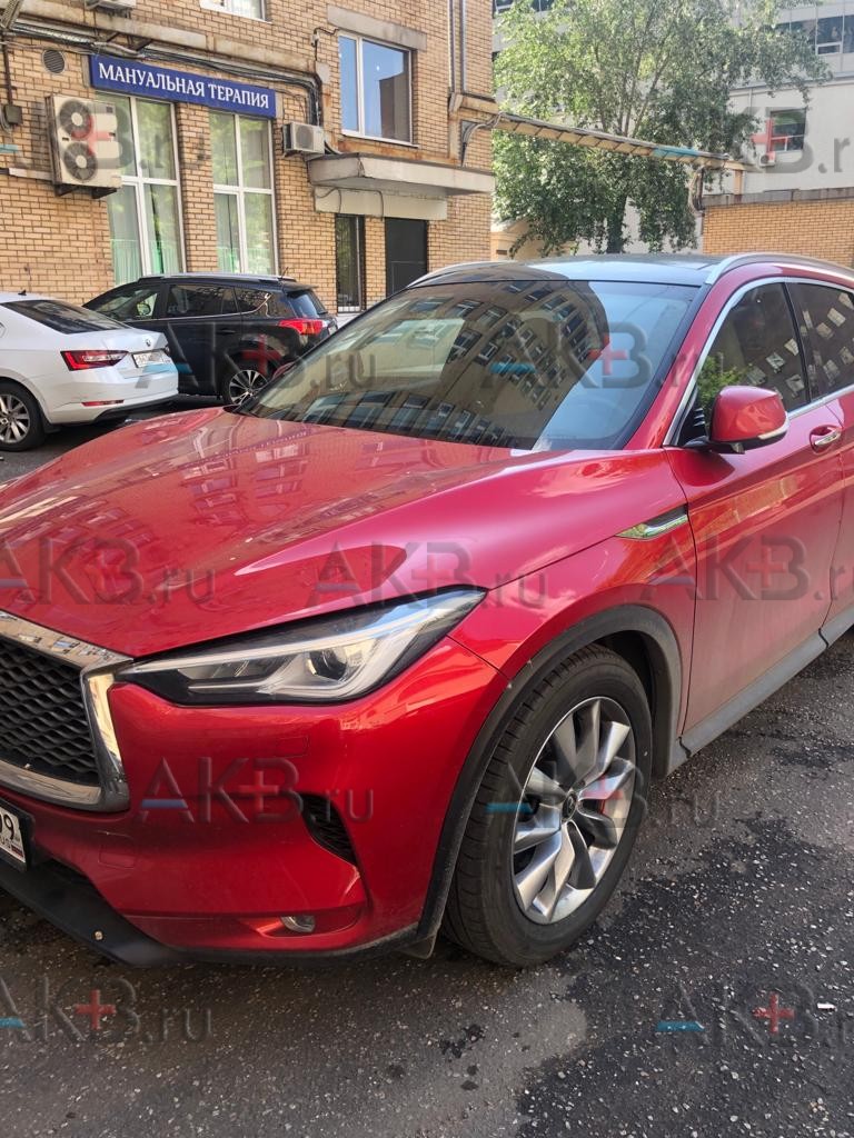 Замена аккумулятора на Infiniti QX50 II 2017 - н.в. 2.0 (249 л.с.)