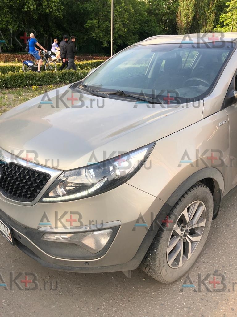 Замена аккумулятора на Kia Sportage III Рестайлинг 2014 – 2016 2.0d (184 л.с.)