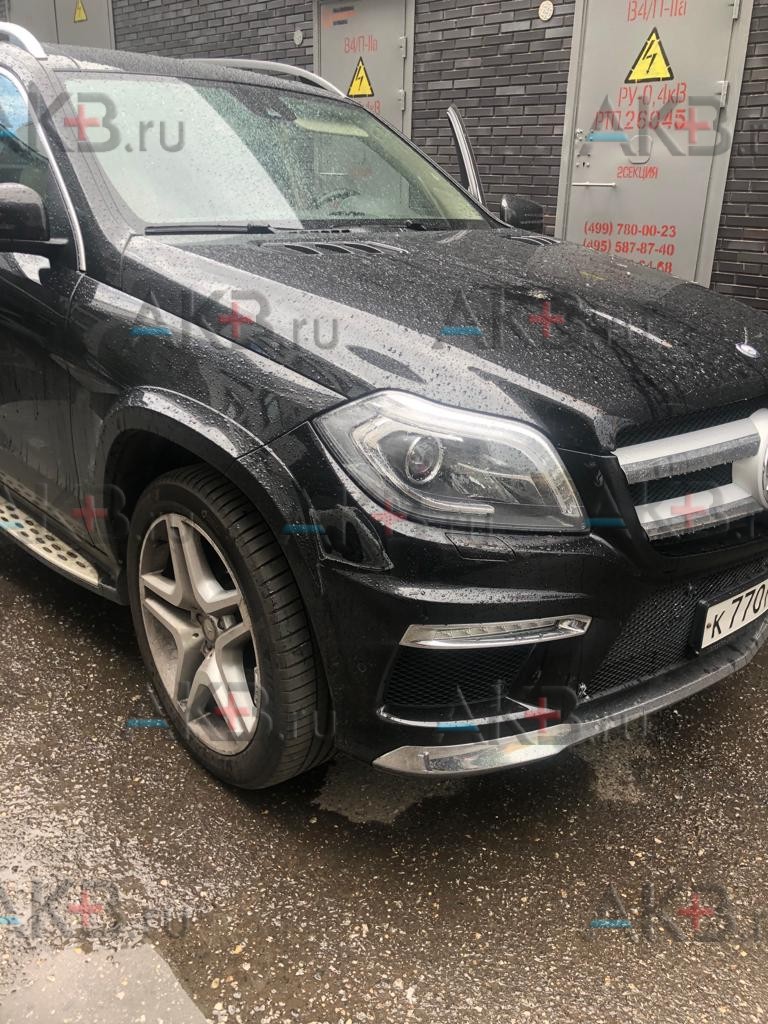 Замена аккумулятора на Mercedes-Benz GL-klasse II (X166) 2012 – 2016 350 CDI BlueTEC 3.0d (249 л.с.)