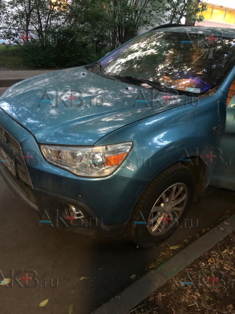 Замена аккумулятора на Mitsubishi ASX I 2010 - 2013 1.8 (140 л.с.)