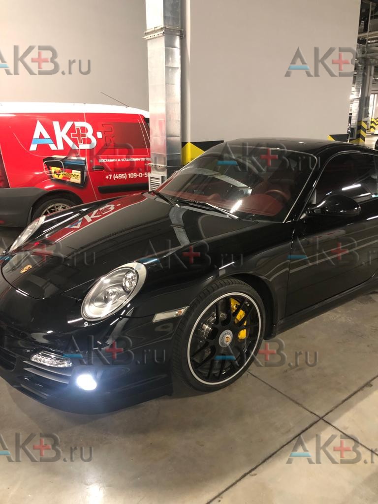 Замена аккумулятора на Porsche 911 VI (997) Рестайлинг 2008 - 2012 Turbo S 3.8 (530 л.с.)