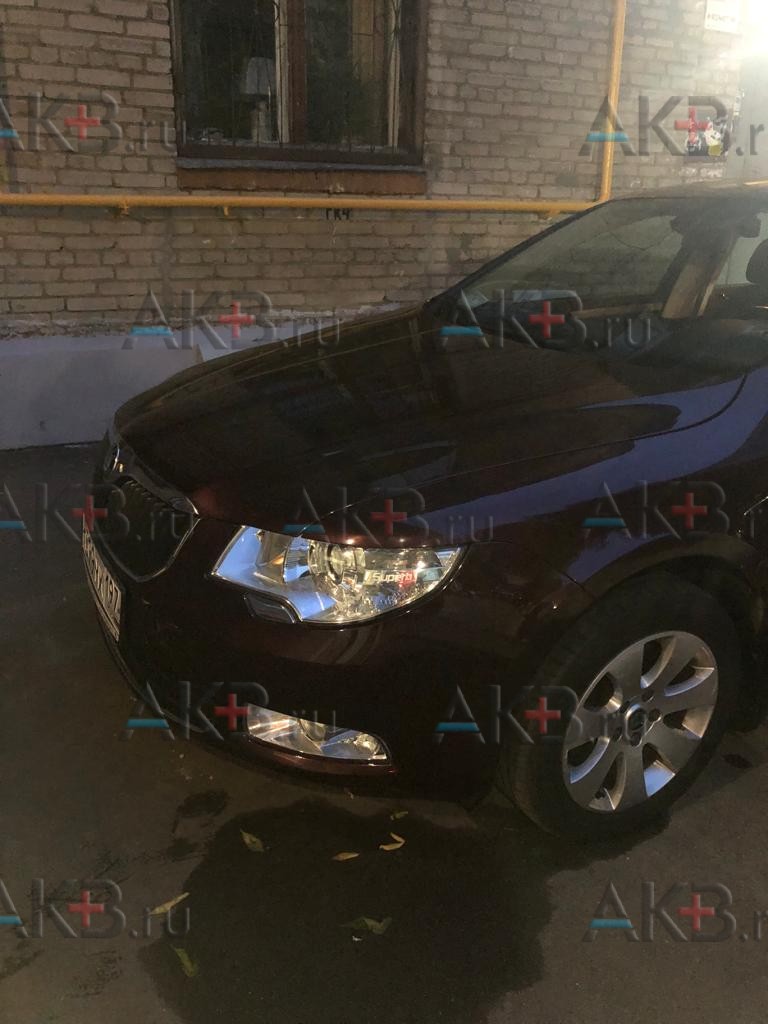 Замена аккумулятора на Skoda Superb I 2002 - 2006 1.8 (150 л.с.)