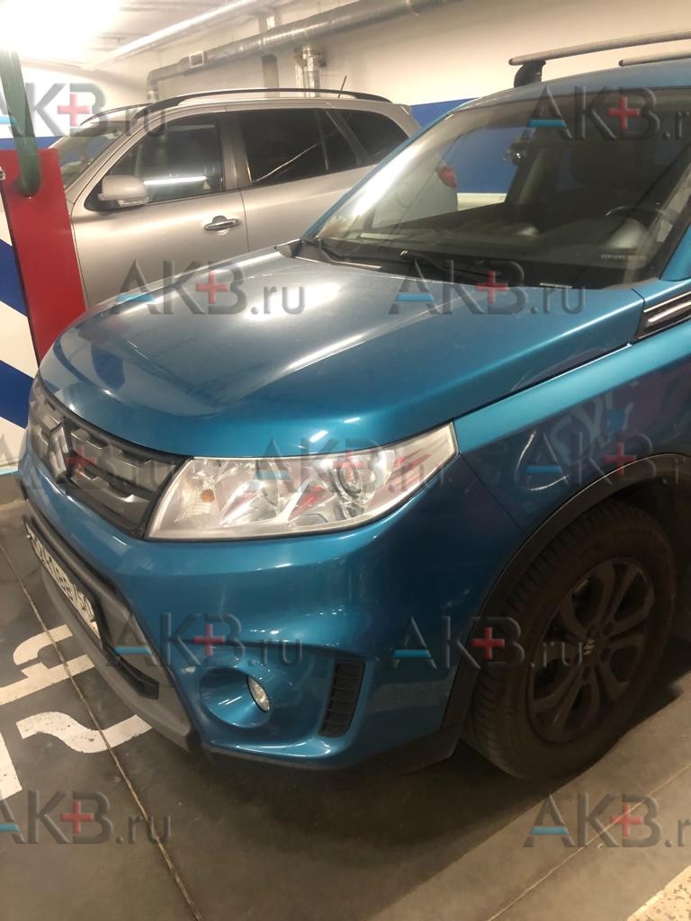 Замена аккумулятора на Suzuki Vitara II 2014 - 2018 1.4(140 л.с)