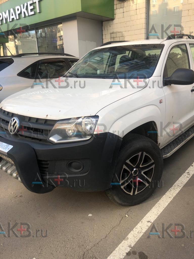 Замена аккумулятора на Volkswagen Amarok I 2010 – 2016 2.0d (122 л.с.)