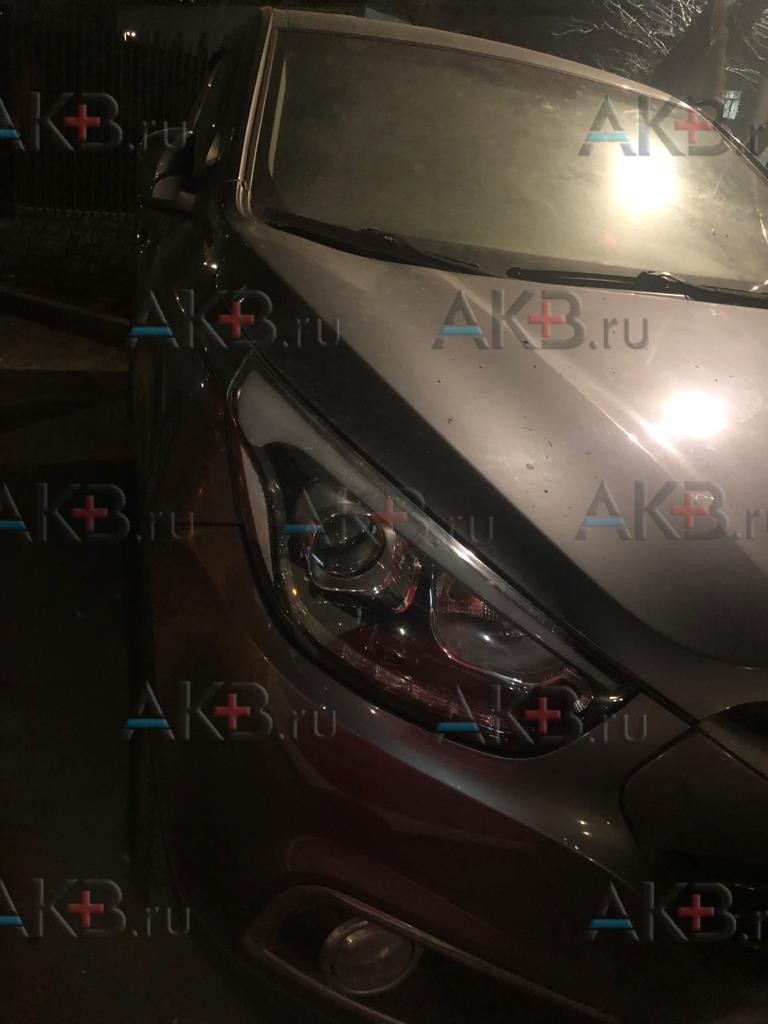 Замена аккумулятора на Hyundai ix35 I Рестайлинг 2013 – 2015 2.0 (150 л.с.)