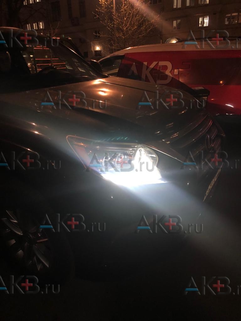 Замена аккумулятора на Lexus GX II Рестайлинг 2013 - 2019 460 4.6 (296 л.с.)