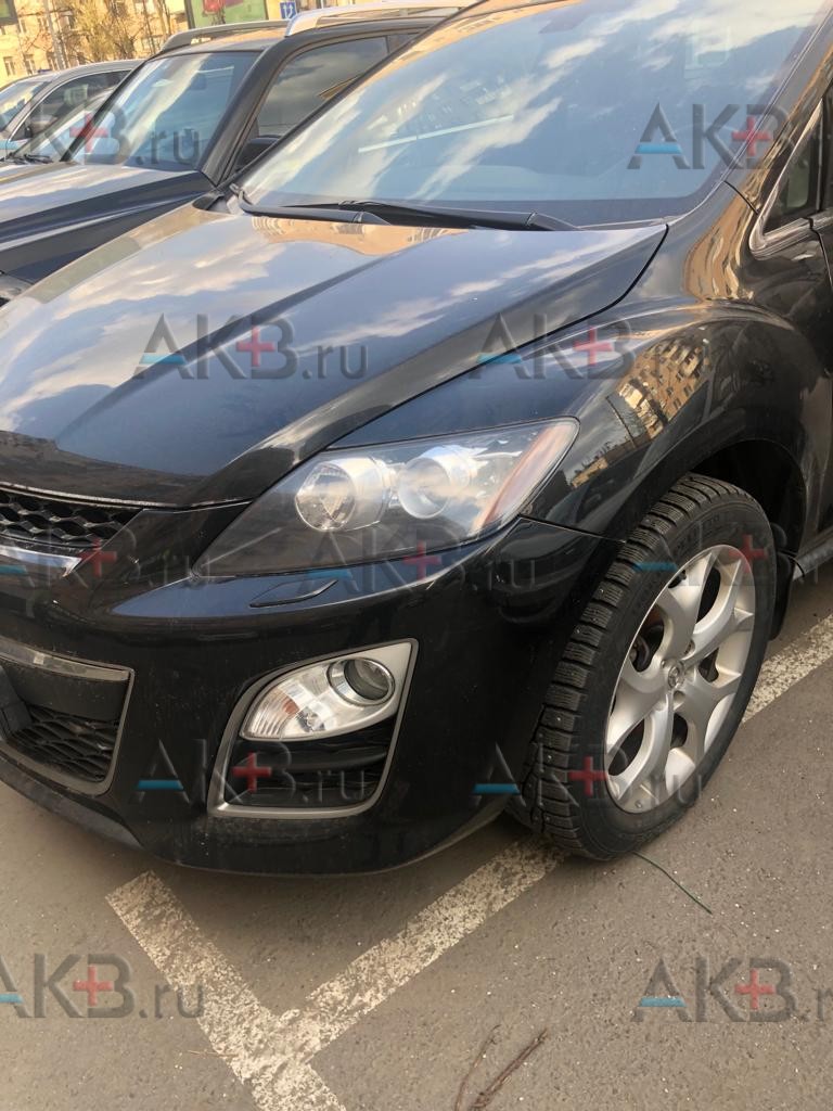 Замена аккумулятора на Mazda CX-7 I Рестайлинг 2009 – 2012 2.5 (163 л.с)