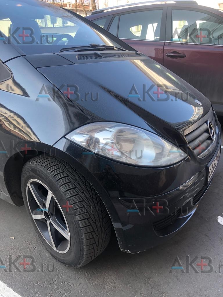 Замена аккумулятора на Mercedes-Benz A-klasse II W169 2004 – 2008 180 2.0d (109 л.с.)