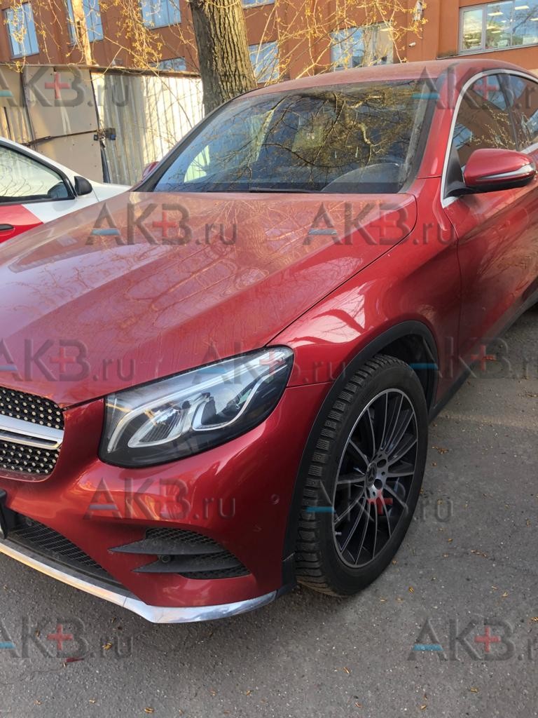 Замена аккумулятора на Mercedes-Benz GLC-klasse I (X253) 2015 - 2019 250d 4MATIC 2.1d (204 л.с.)