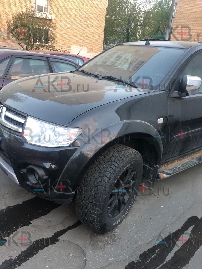 Замена аккумулятора на Mitsubishi Pajero Sport II Рестайлинг 2013 – 2016 2.5d (178 л.с.)