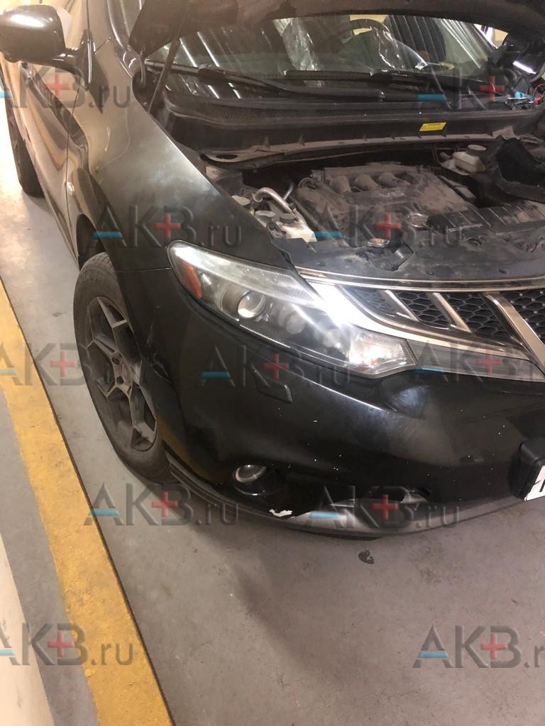 Замена аккумулятора на Nissan Murano II (Z51) Рестайлинг 2 2011 – 2015 3.5 (249 л.с.)