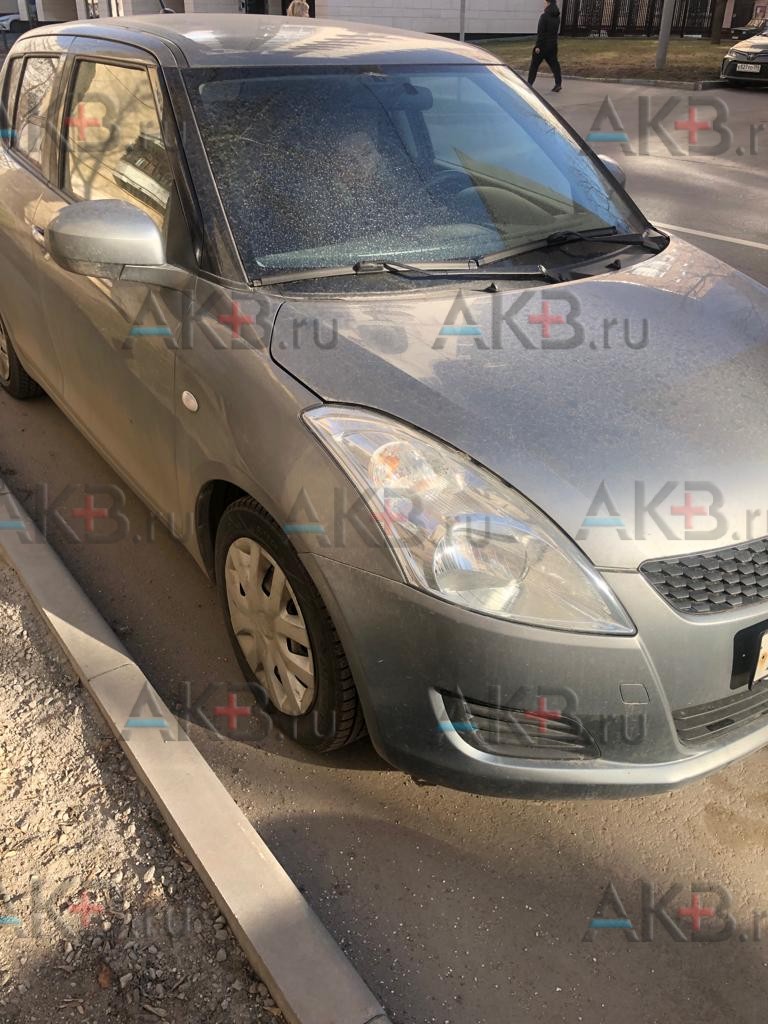 Замена аккумулятора на Suzuki Swift IV 2011 - 2013 1.2 (94 л.с.)