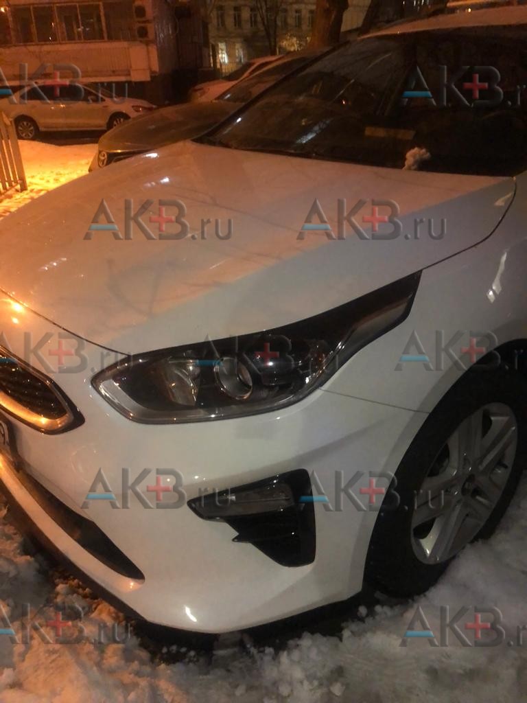 Замена аккумулятора на Kia Cee'd III 2018 - н.в. 1.6 (128 л.с.)