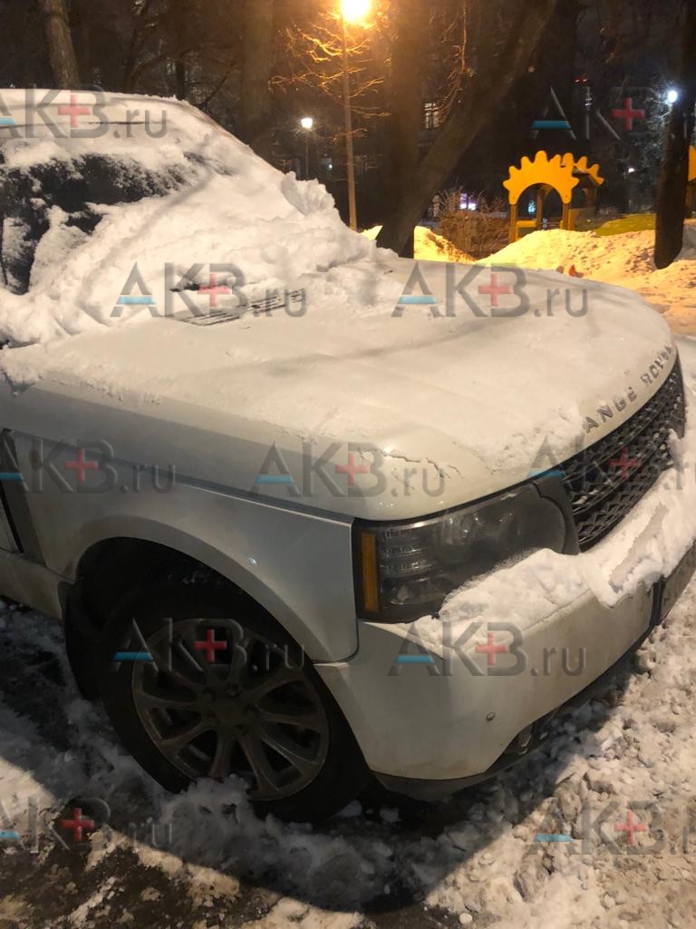 Замена аккумулятора на LandRover Range Rover III Рестайлинг 2 2009 - 2012 4.4d (313 л.с.)