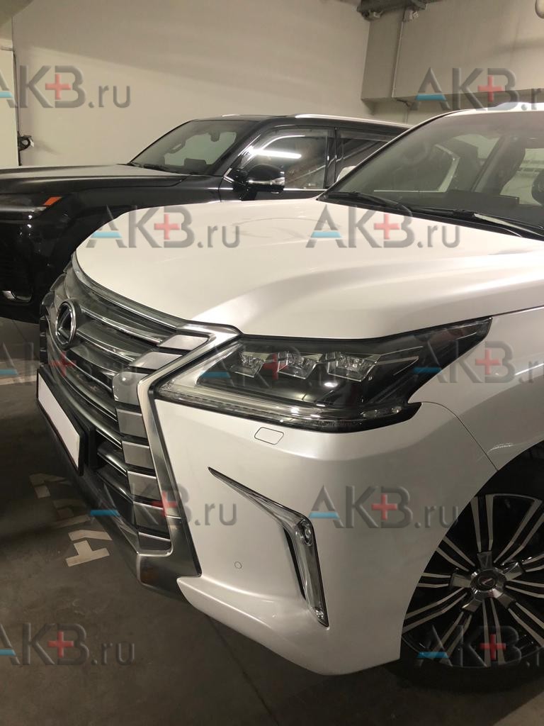 Замена аккумулятора на Lexus LX III Рестайлинг 2 2015 – 2023 570 5.7 (367 л.с.)