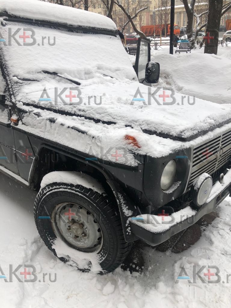 Замена аккумулятора на Mercedes-Benz G-klasse I (W460, W461) 1979 - 1989 280 2.8 (156 л.с.)