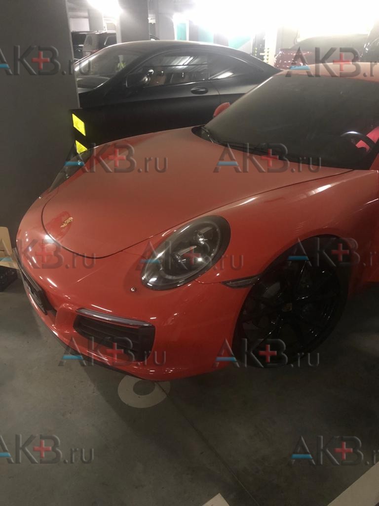 Замена аккумулятора на Porsche 911 VIII (992) 2018 - н.в. Carrera 3.0 (450 л.с.)