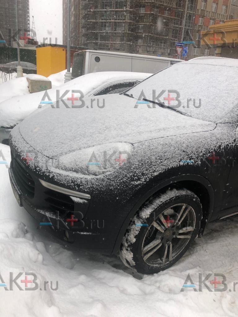 Замена аккумулятора на Porsche Cayenne II Рестайлинг (958) 2014 - 2018 Diesel 3.0d (245 л.с.)