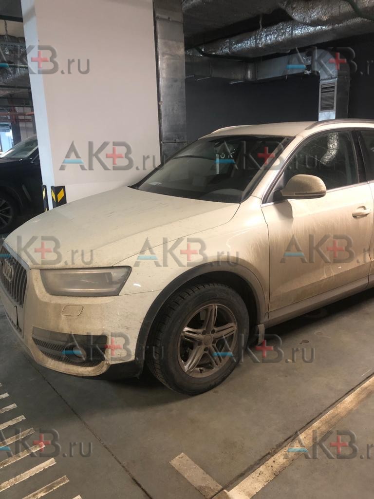 Замена аккумулятора на Audi Q3 I 2011 - 2014 2.0d (177 л.с.)