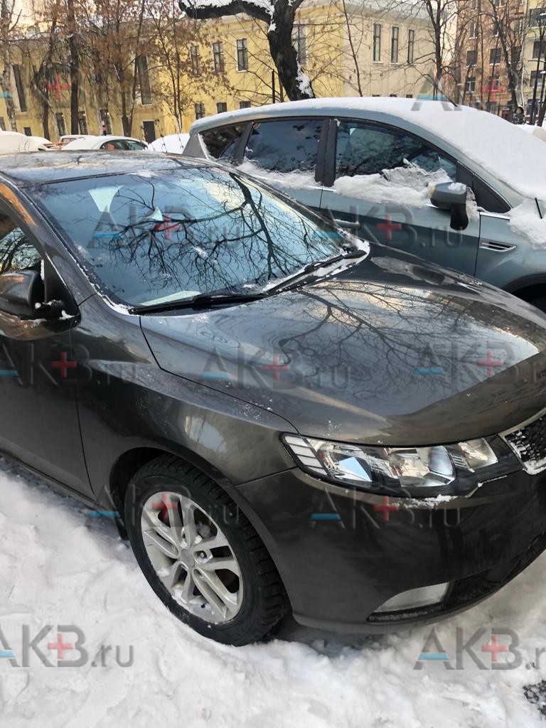 Замена аккумулятора на Kia Cerato II 2009 - 2013 1.6 (126 л.с.)