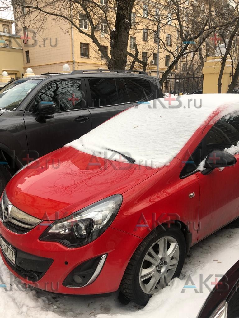 Замена аккумулятора на Opel Corsa E 2014 - н.в. 1.4 (100 л.с.)