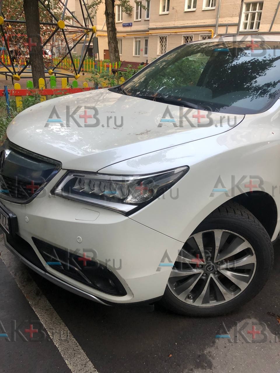 Замена аккумулятора на Acura MDX 2013 – 2015 3.5 (290 л.с.)