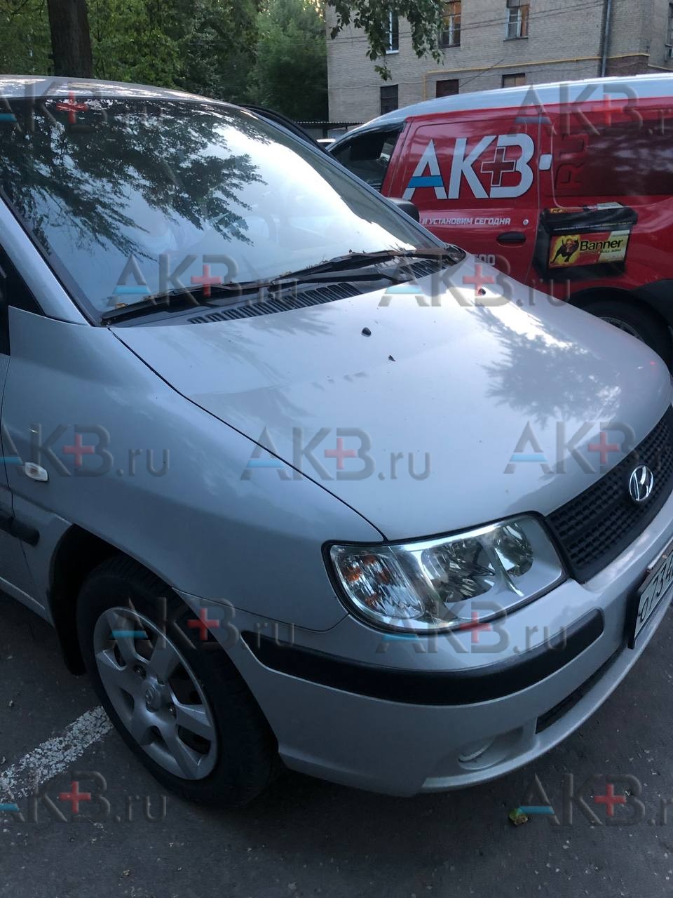 Замена аккумулятора на Hyundai Matrix I 2001 – 2005 1.6 (103 л.с.)