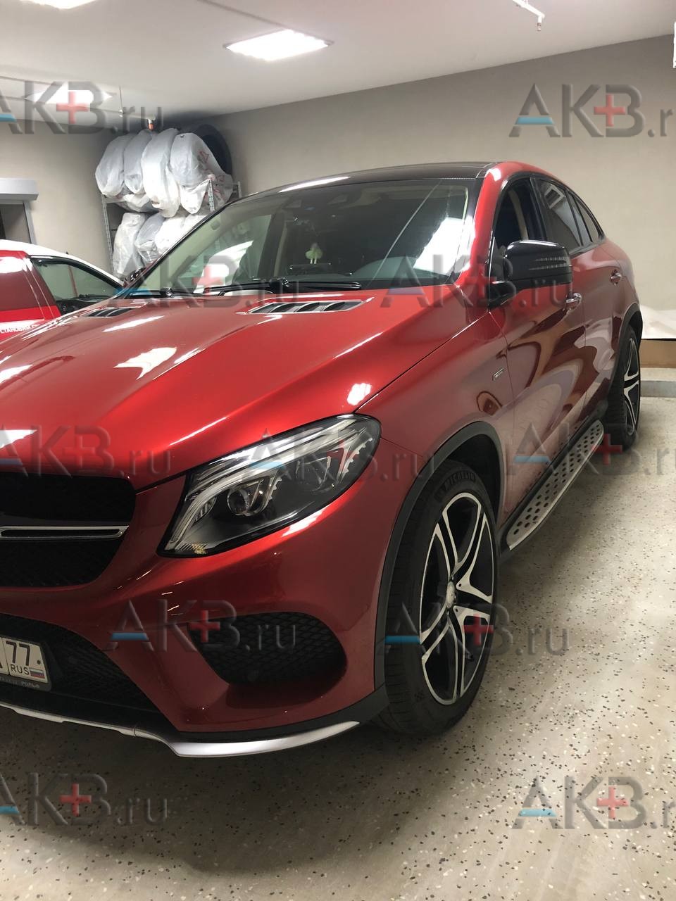 Замена аккумулятора на Mercedes-Benz GLE I (W166) 2015 – 2018 3.5 (249 л.с.)