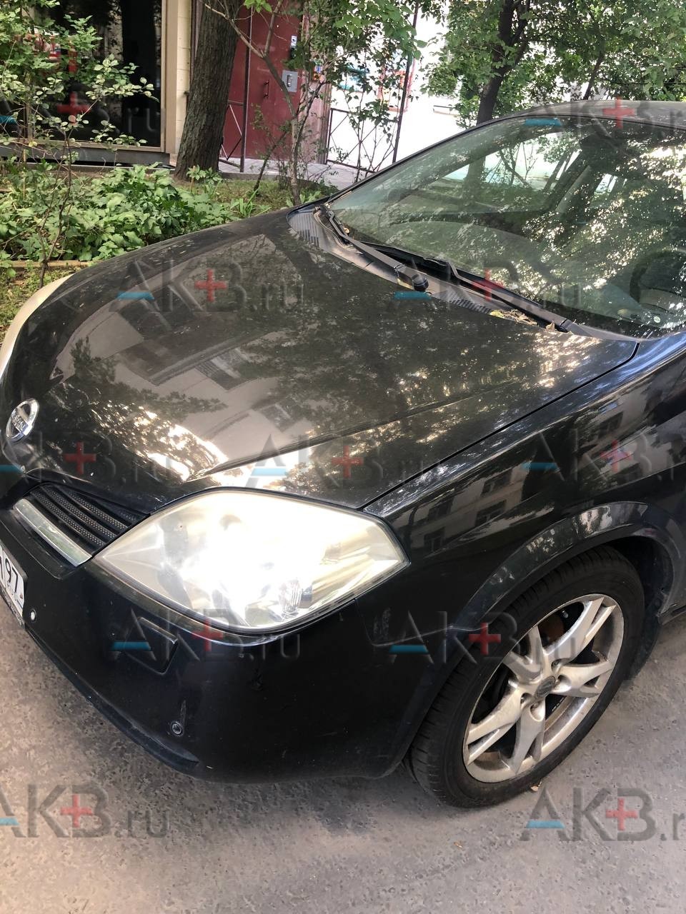 Замена аккумулятора на Nissan Primera III (P12) 2001 - 2008 1.8 (116 л.с.)