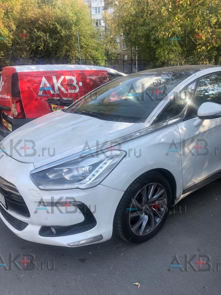 Замена аккумулятора на Citroen DS5 2012 – 2015 1.6 (150 л.с.)