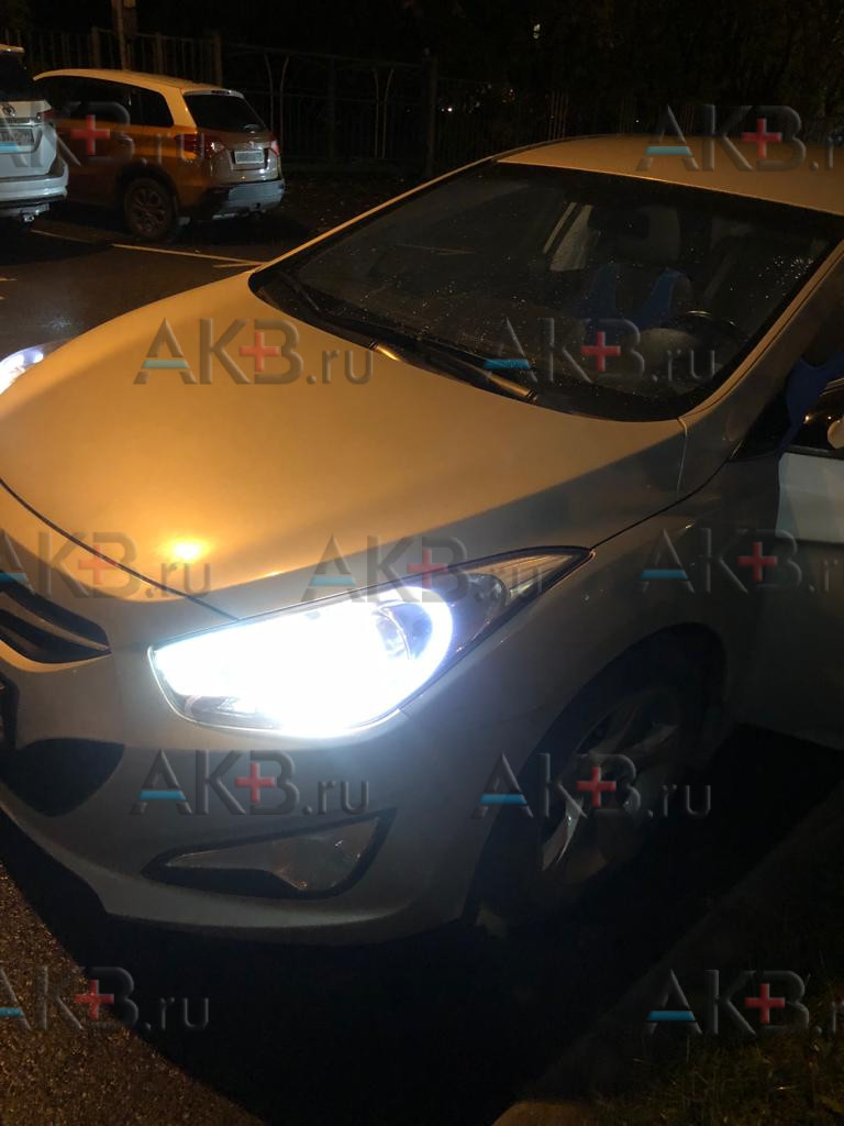 Замена аккумулятора на Hyundai i40 I 2011 - 2015 2.0 (150 л.с.)