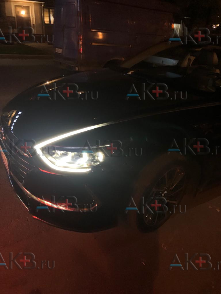 Замена аккумулятора на Hyundai Sonata VIII (DN8) 2019 - н.в. 2.5 (180 л.с.)