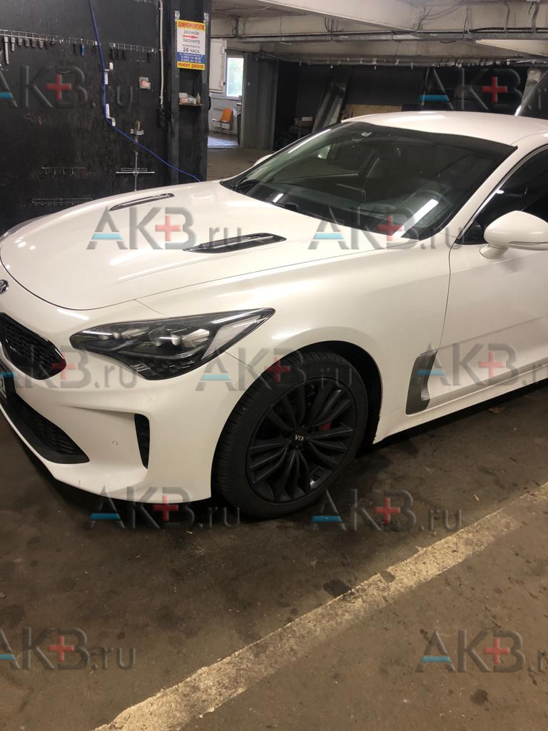 Замена аккумулятора на Kia Stinger I 2017 - н.в. 2.0 (197 л.с.)