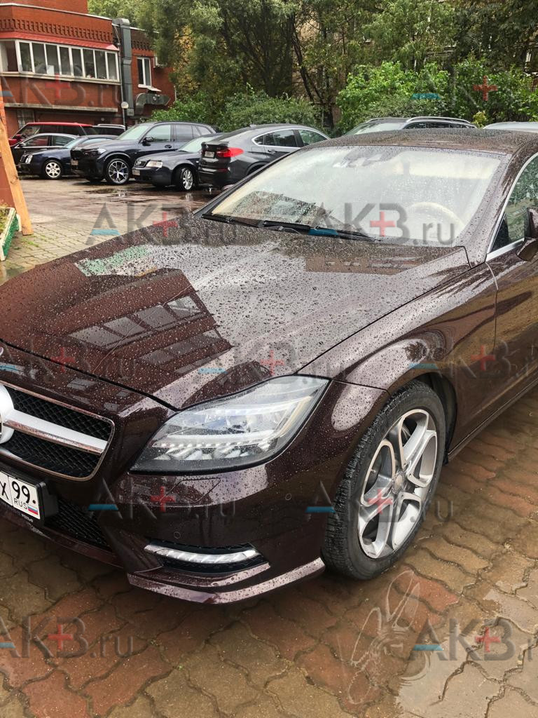 Замена аккумулятора на Mercedes-Benz CLS-klasse II (W218) 2010 - 2014 500 4.7 (408 л.с.)