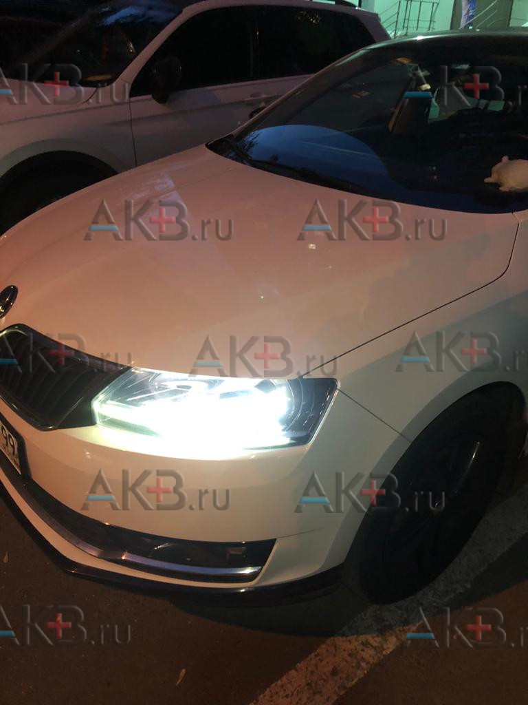 Замена аккумулятора на Skoda Rapid I Рестайлинг 2017 – н.в. 1.4 (125 л.с.)