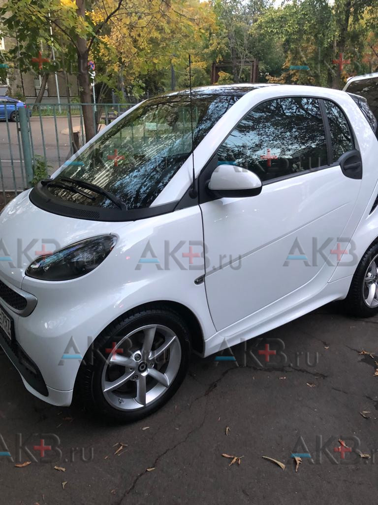 Замена аккумулятора на Smart Fortwo II 2007 - 2014 1.0 (71 л.с.)