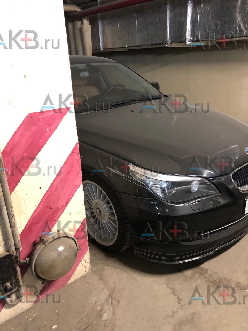 Замена аккумулятора на BMW 5er V (E60/E61) Рестайлинг 2007 - 2010 540i 4.0 (306 л.с.)