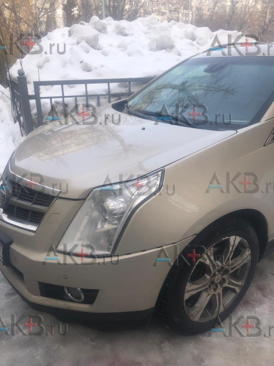 Замена аккумулятора на Cadillac SRX 2009 – 2012 3.0 (249 л.с.)