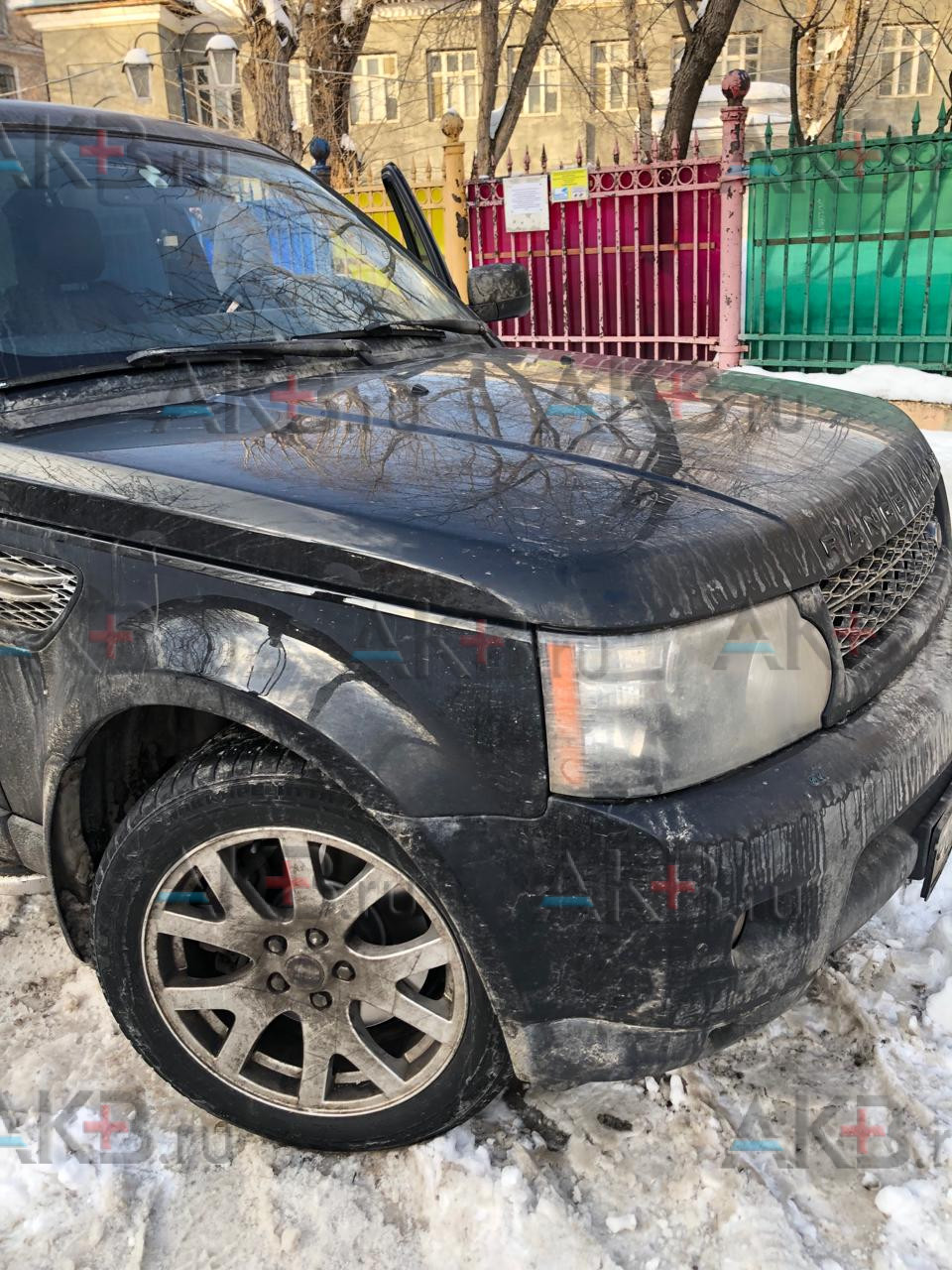 Замена аккумулятора на LandRover Range Rover Sport I Рестайлинг 2009 - 2013 3.0d (245 л.с.)