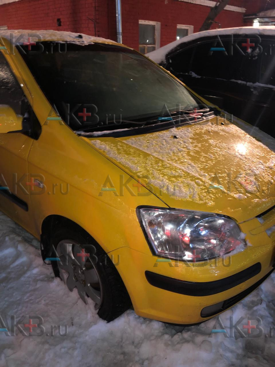 Замена аккумулятора на Hyundai Getz 2002 – 2005 1.3 (82 л.с.)