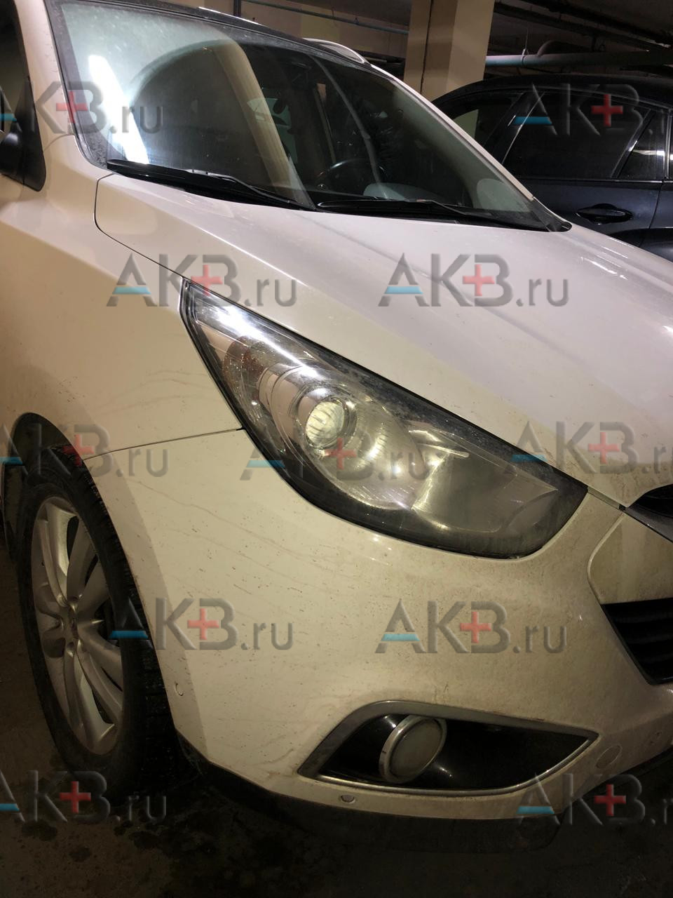 Замена аккумулятора на Hyundai ix35 I 2010 – 2013 2.0 (150 л.с.)