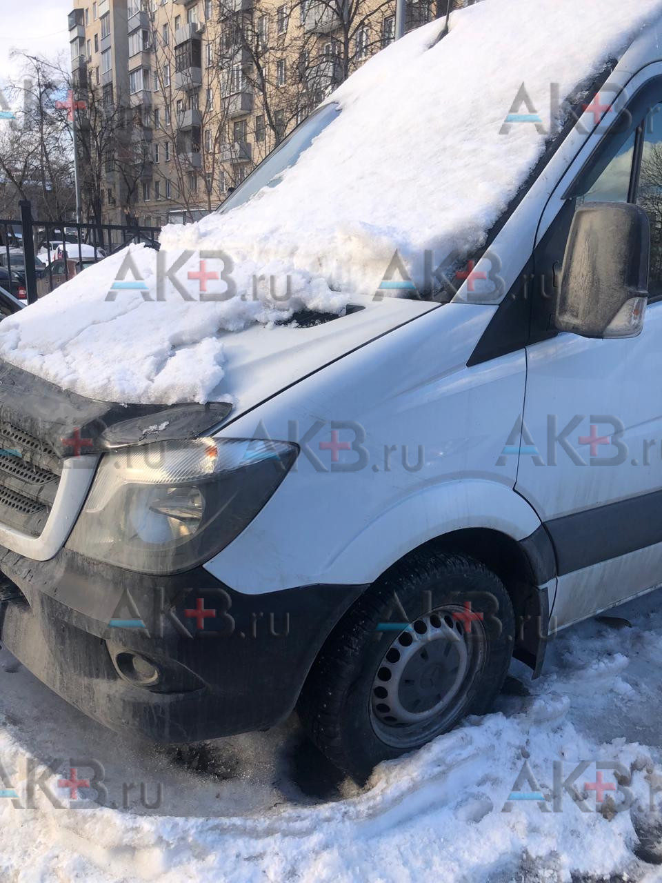 Замена аккумулятора на Mercedes-Benz Sprinter II Рестайлинг 2013-2018 2.2d (163 л.с.)