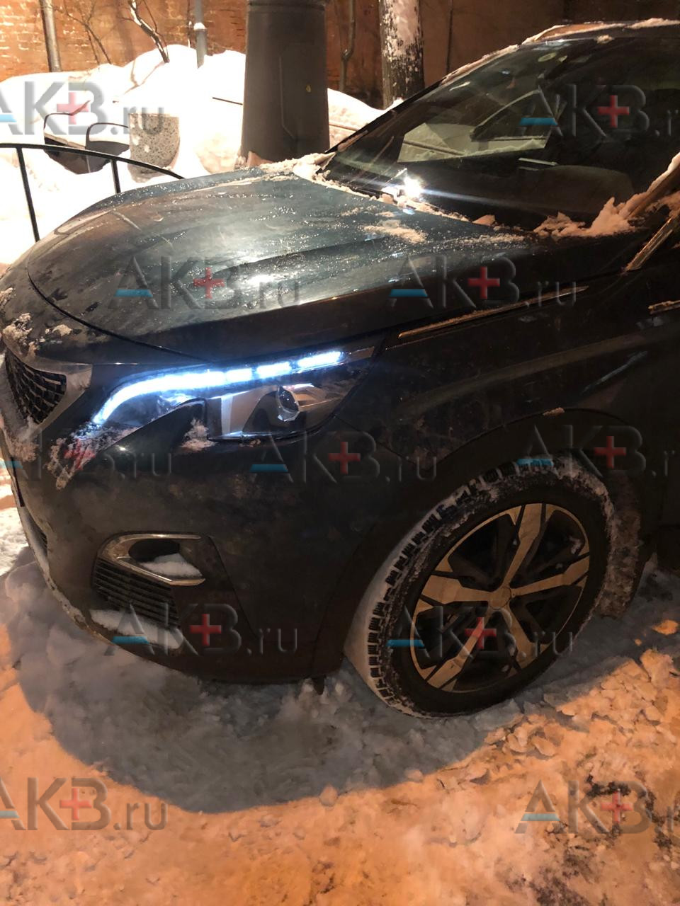 Замена аккумулятора на Peugeot 5008 I Рестайлинг 2013 - н.в. 2.0d (150 л.с.)