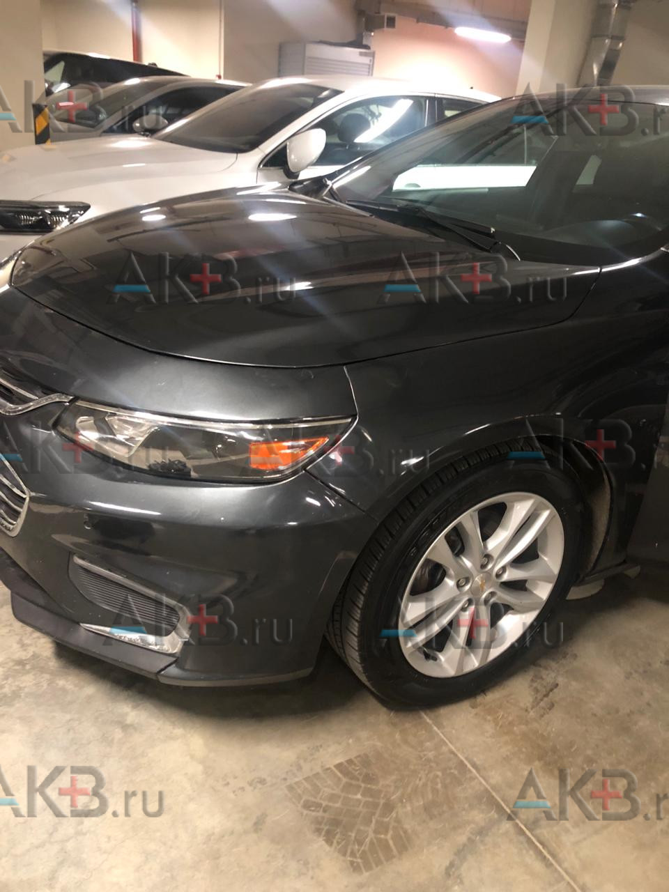 Замена аккумулятора на Chevrolet Malibu IX 2015 - н.в. 1.5 (160 л.с.)