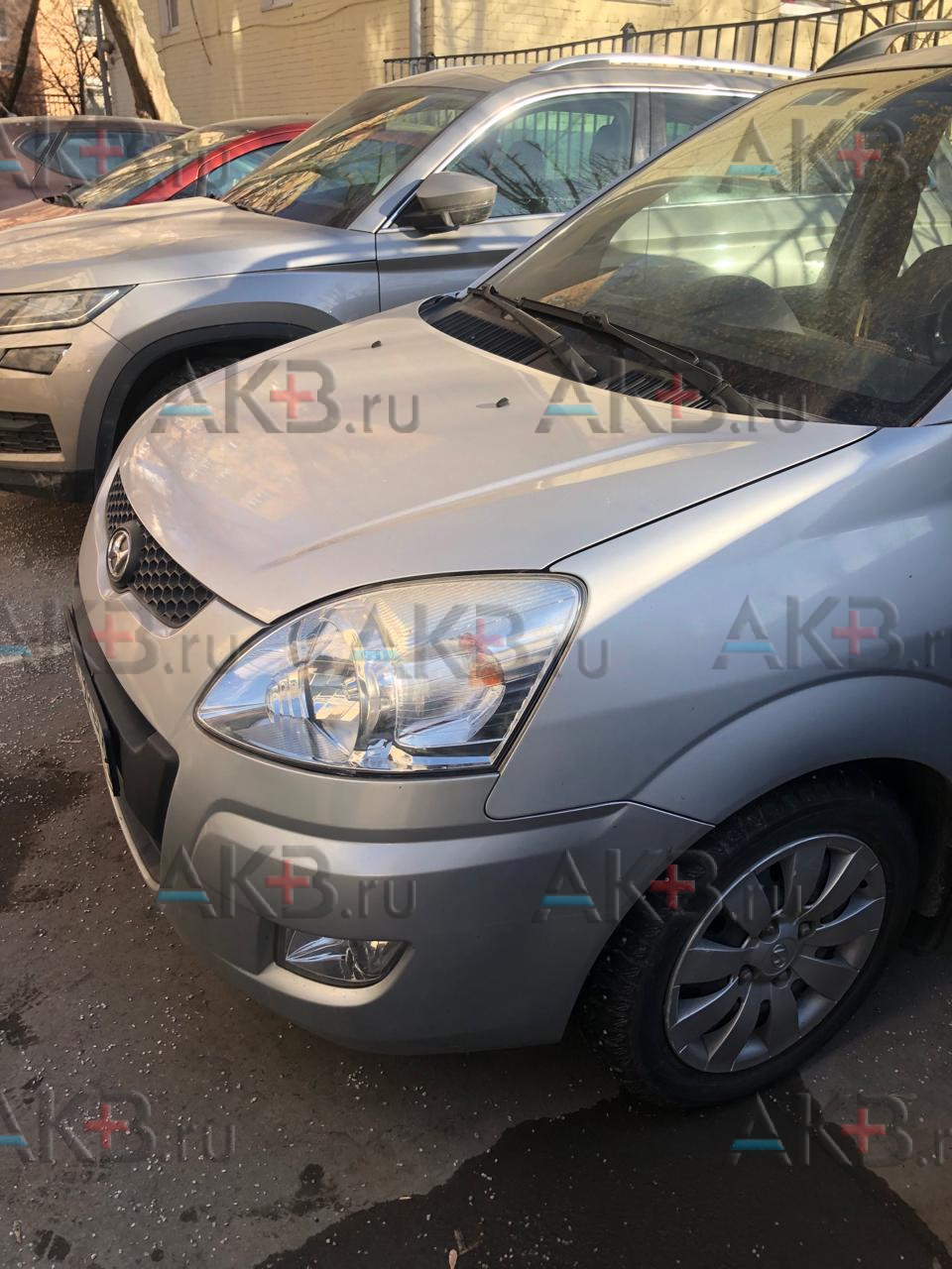 Замена аккумулятора на Hyundai Matrix I Рестайлинг 2 2008 – 2010 1.6 (103 л.с.)