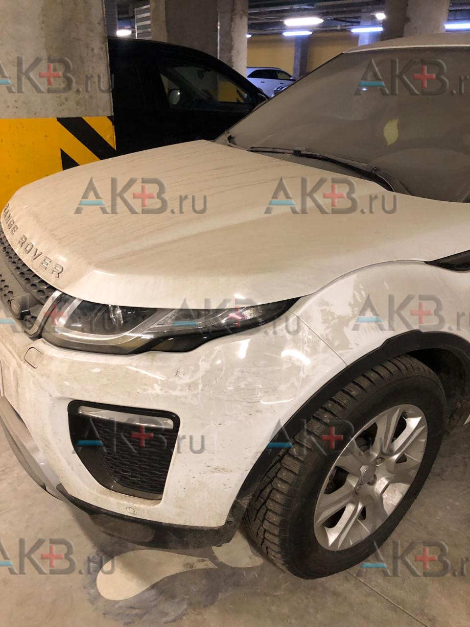 Замена аккумулятора на LandRover Range Rover Evoque 2015 – 2018 2.0d (150 л.с.)