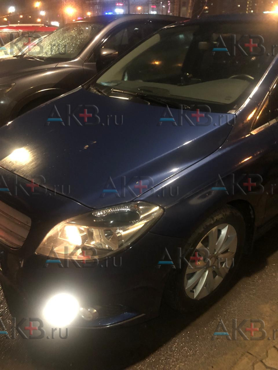 Замена аккумулятора на Mercedes-Benz B-klasse II (W246) 2011 - 2014 200 1.6 (156 л.с.)