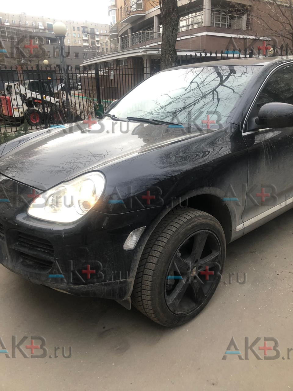 Замена аккумулятора на Porsche Cayenne I (955) 2002 - 2007 S 4.5 (340 л.с.)