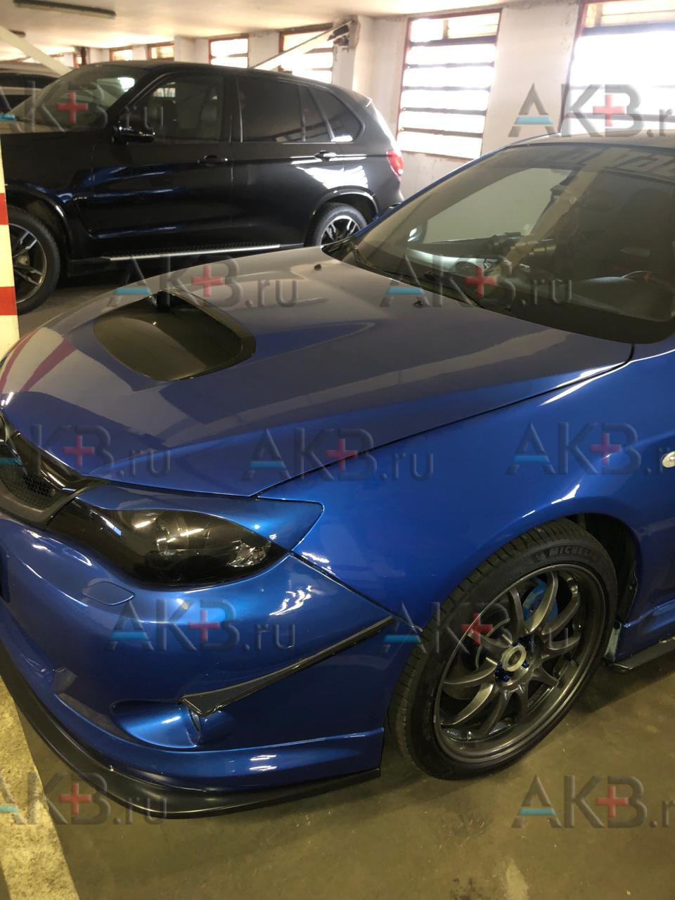 Замена аккумулятора на Subaru Impreza WRX III 2007 - 2011 2.5 (265 л.с.)